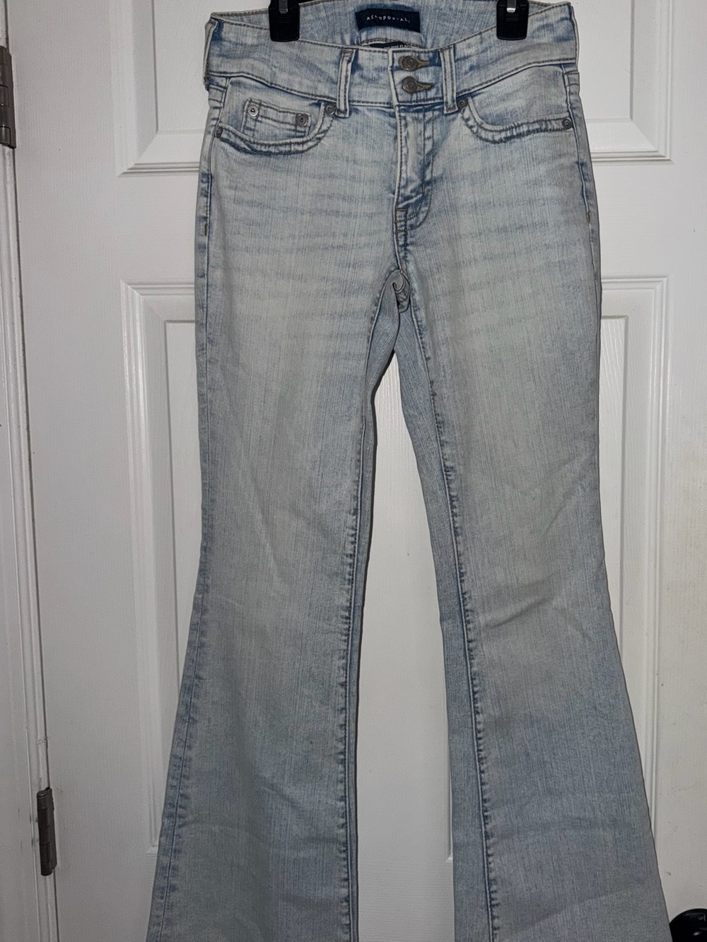 Aeropostale Pale Blue Flare Jeans